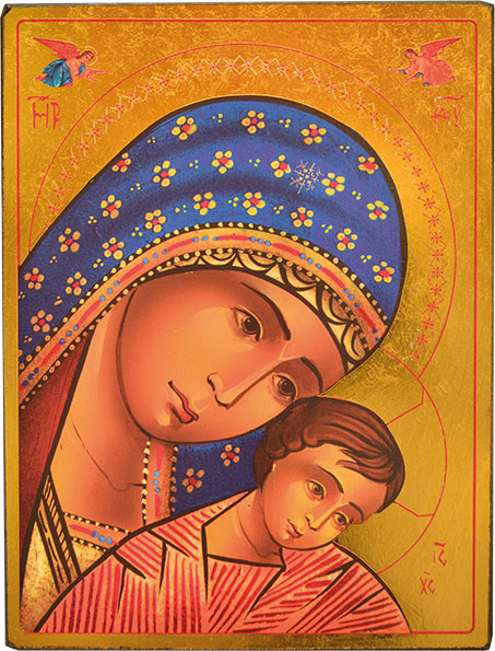 Ikona: Devica z gore Kikkos