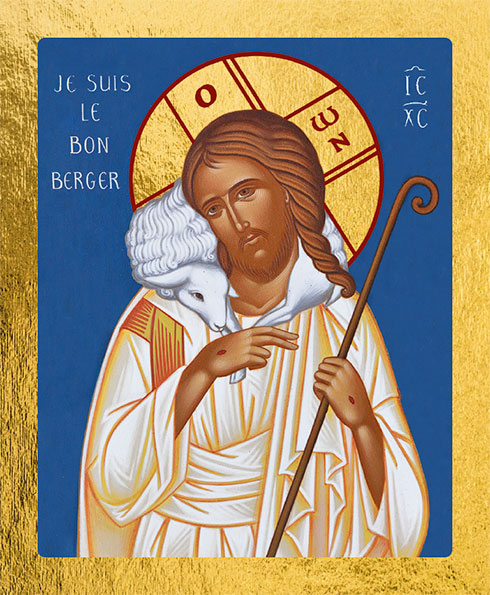 Ikona: Jezus, dobri pastir