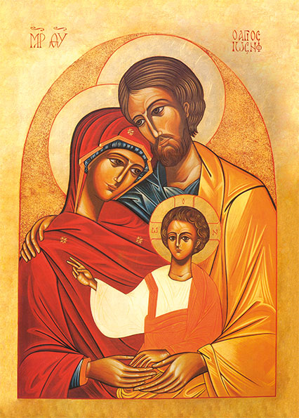 Ikona: Sveta družina 1