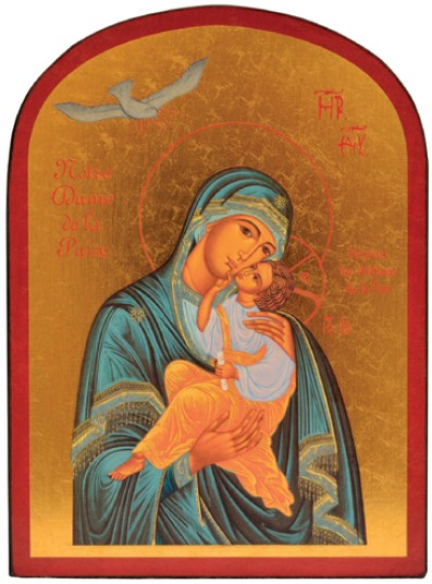 Ikona: Devica Marija, kraljica miru