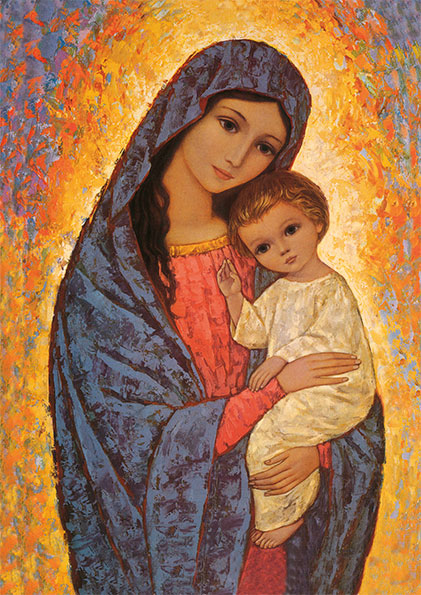 Ikona: Marija, Devica luči