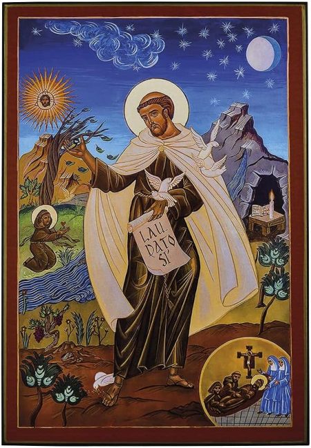 Ikona: Sveti Frančišek